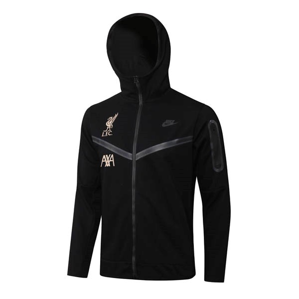 Sweat Shirt Capuche Liverpool 2022-23 Noir